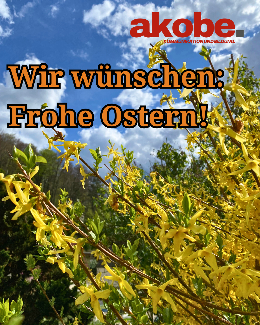 Wir wünschen frohe Ostern!